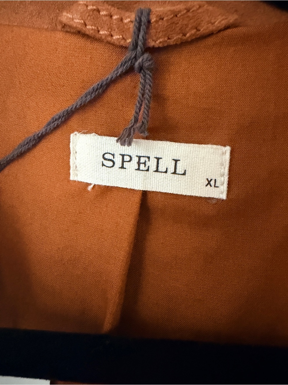 SPELL Rider Suede Tassel Jacket BNWT XL - Picture 2 of 5
